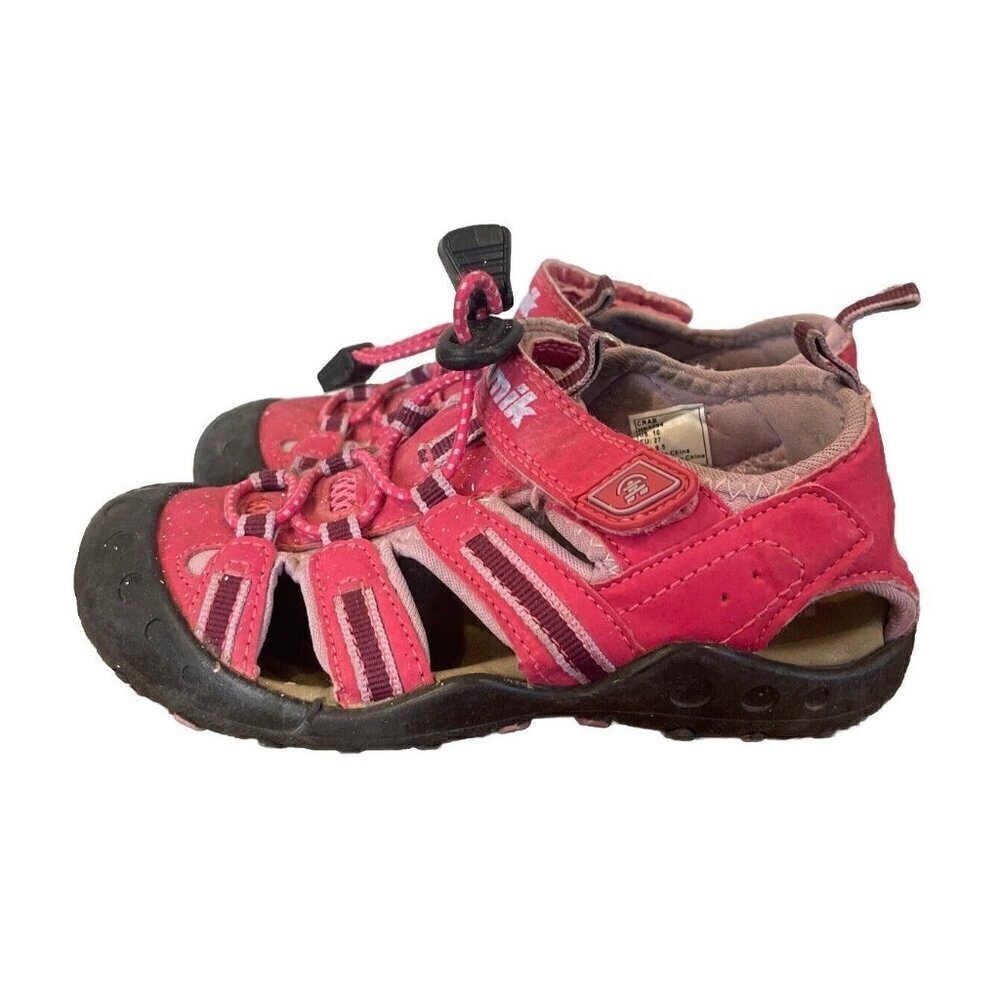 Kamik Girls Kids Pink Crab Water Shoes Sandals Size 10 Toddler Outdoor Hiking